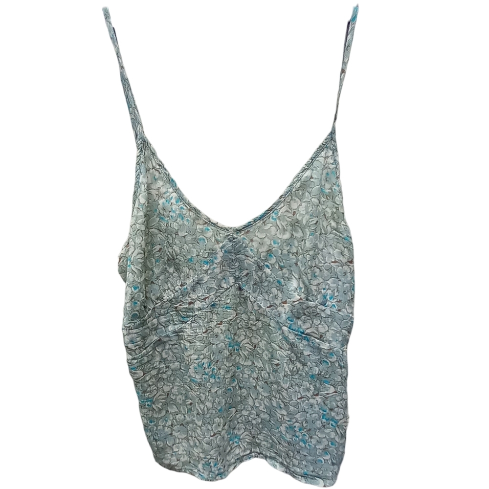 DKNY Jeans Silk Tank zipper